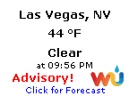 Click for Las Vegas, Nevada Forecast