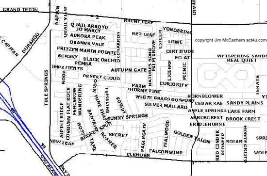 Elkhorn Springs map