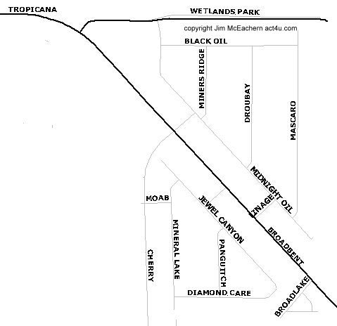 Silver Springs map